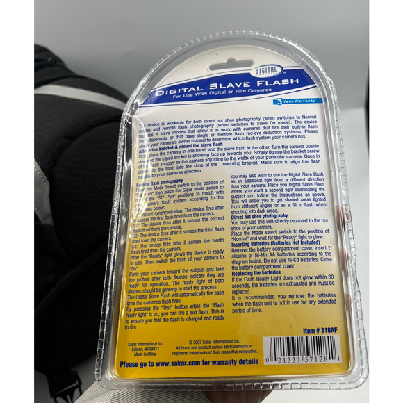 Digital Concepts Digital Slave Flash 4 Slave Modes NEW IN Packaging - Picture 2 of 4